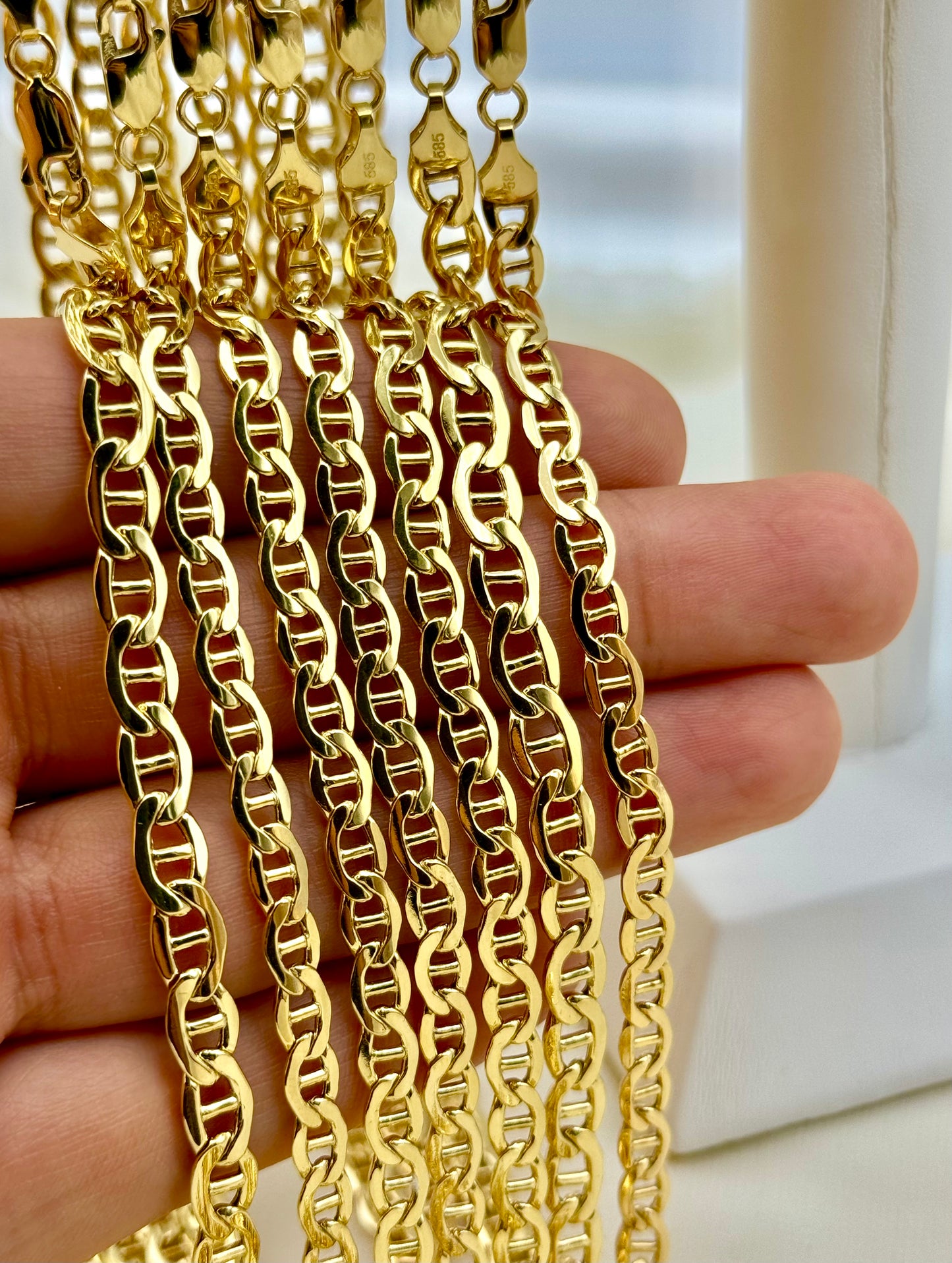 Gold Anchor Chain
