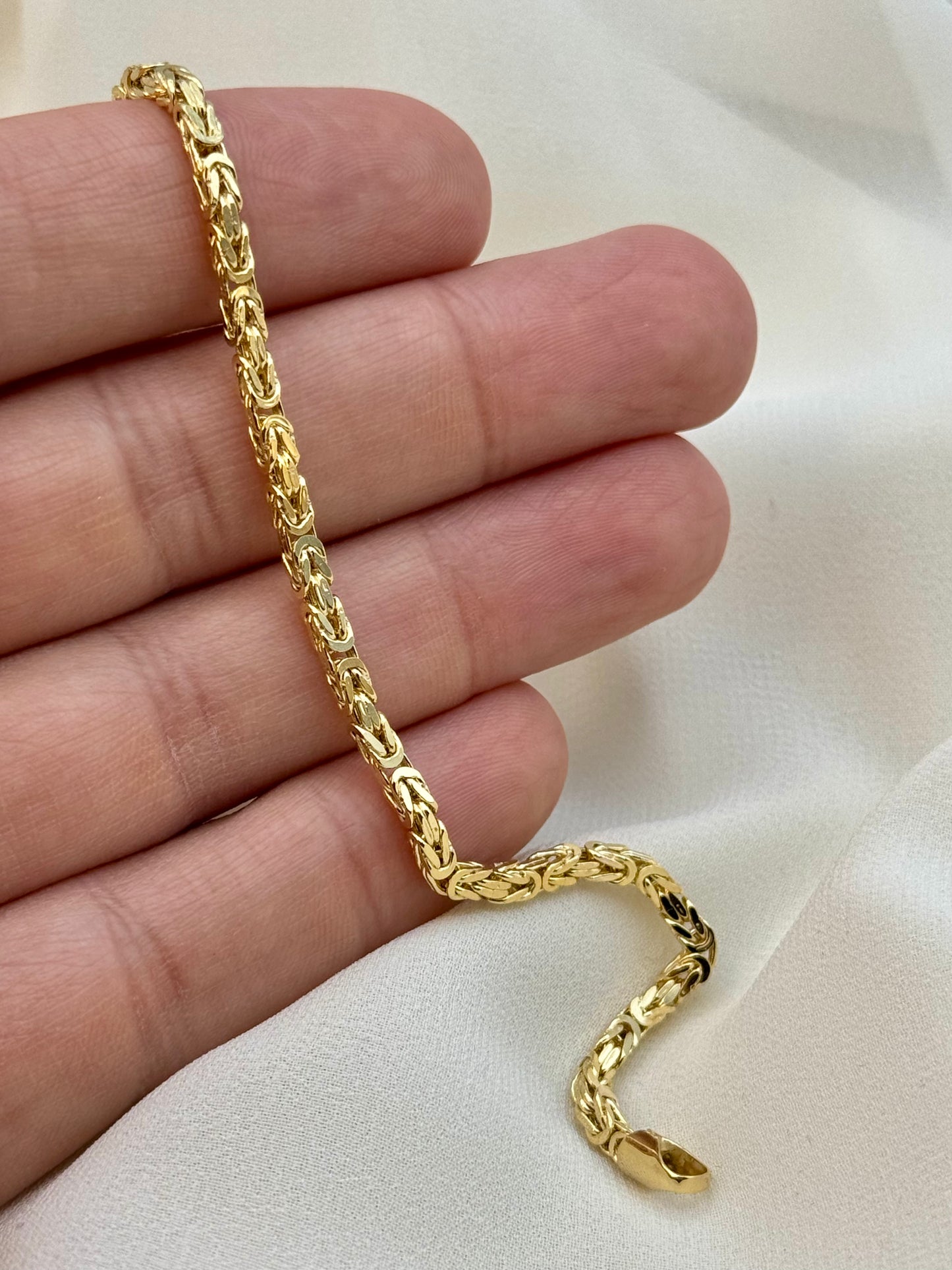 Byzantine bracelet on Hand