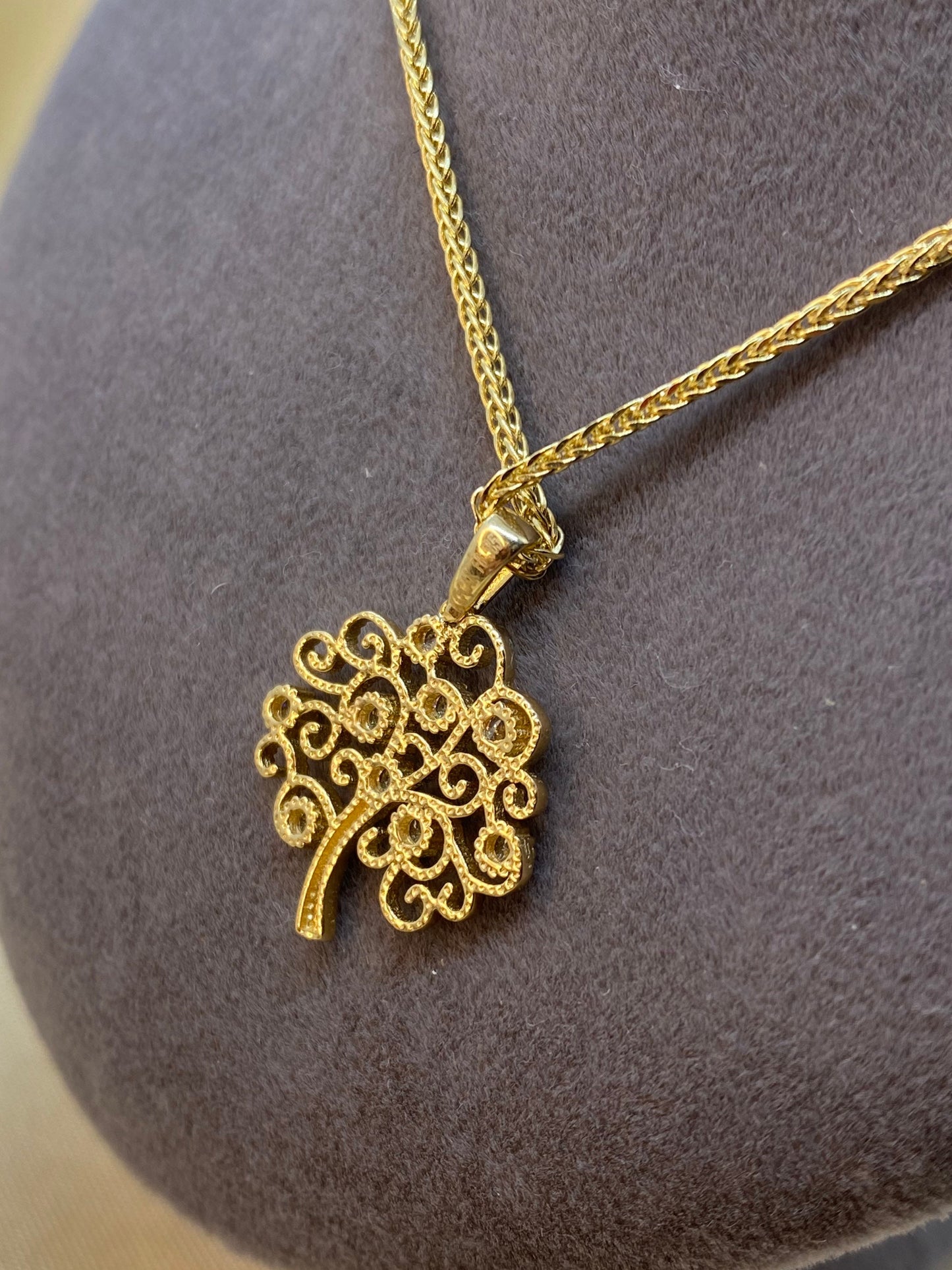 14k solid Gold Tree of life necklace ,14k solid gold tree of life necklace 19.5 inches ,1.5 mm , gift