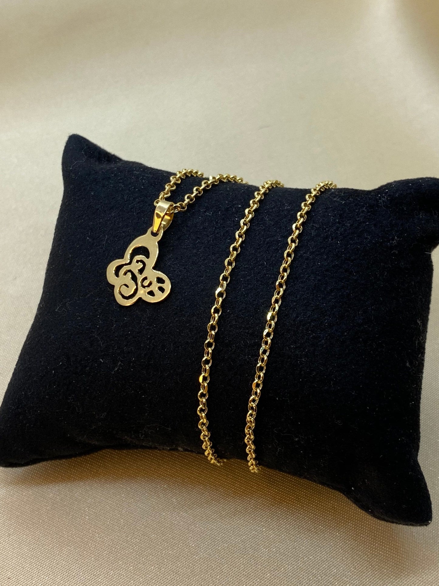 18k solid Gold Butterfly Necklace - Solid Gold , Butterfly Necklace - Birthday Gift - Gift For Her - Anniversary Gift