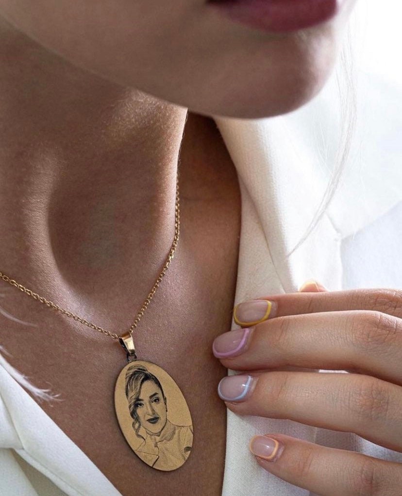 Memorial picture Necklace