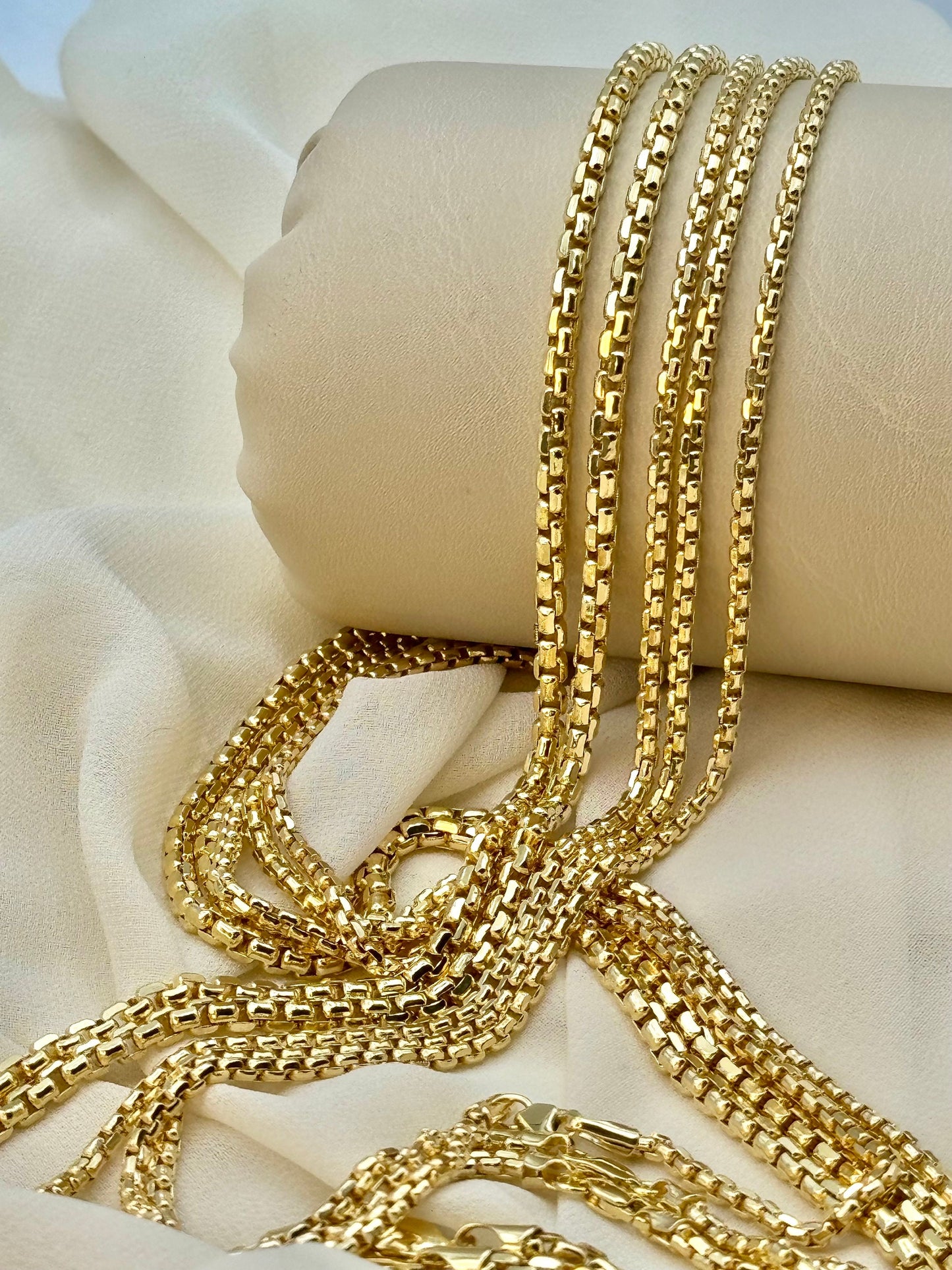 14k Gold Box chain