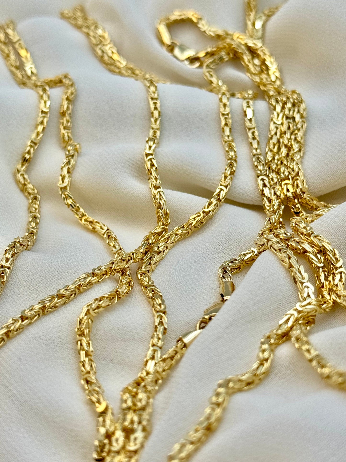 Gold byzantine chain