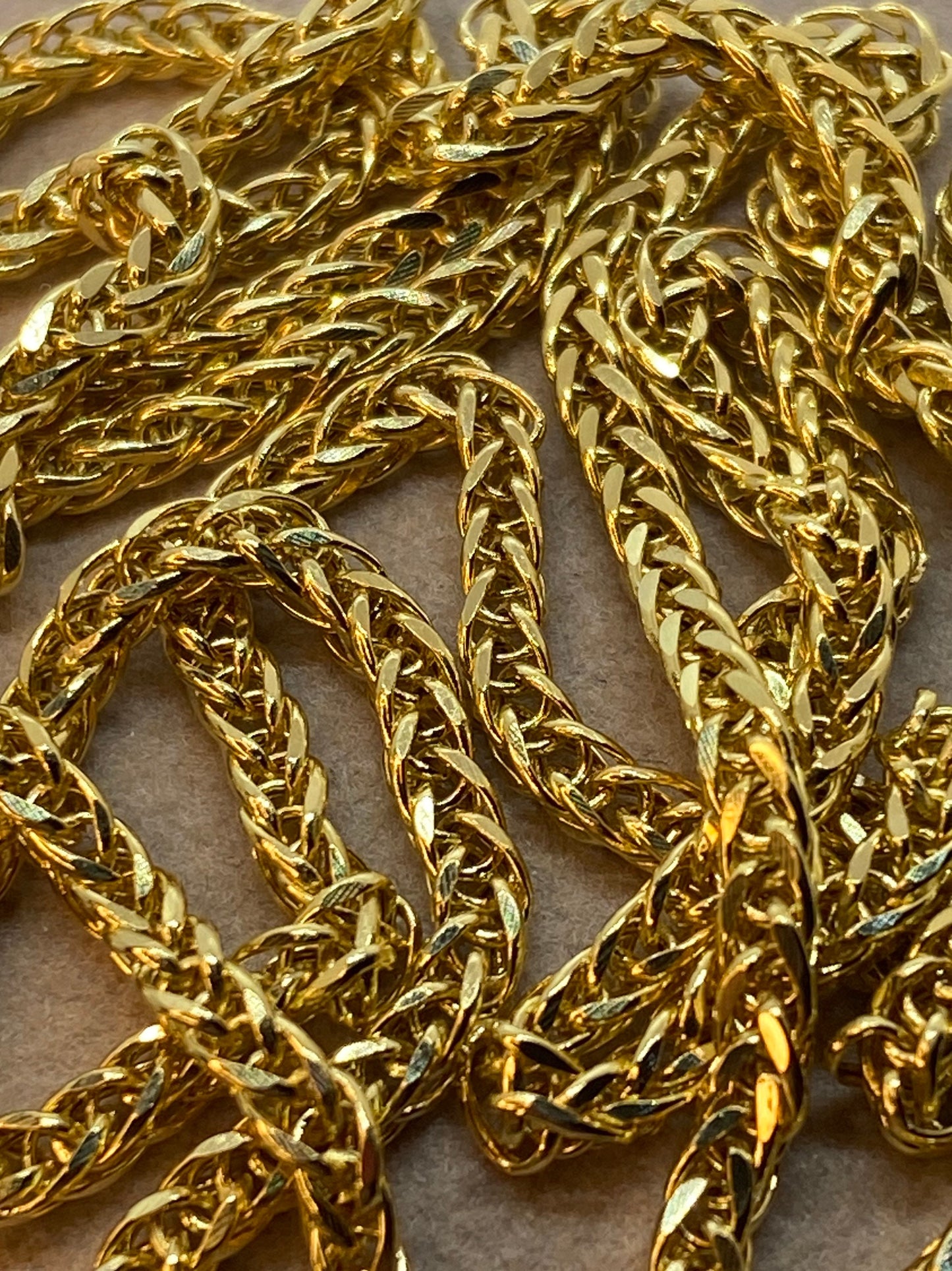 18K Gold Franco Chain Necklace (2.5mm)