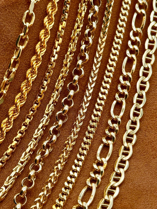 Gold Chain styles 