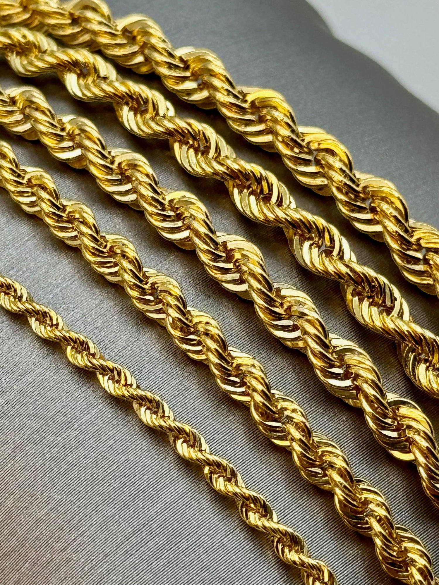 Gold Rope Chain.