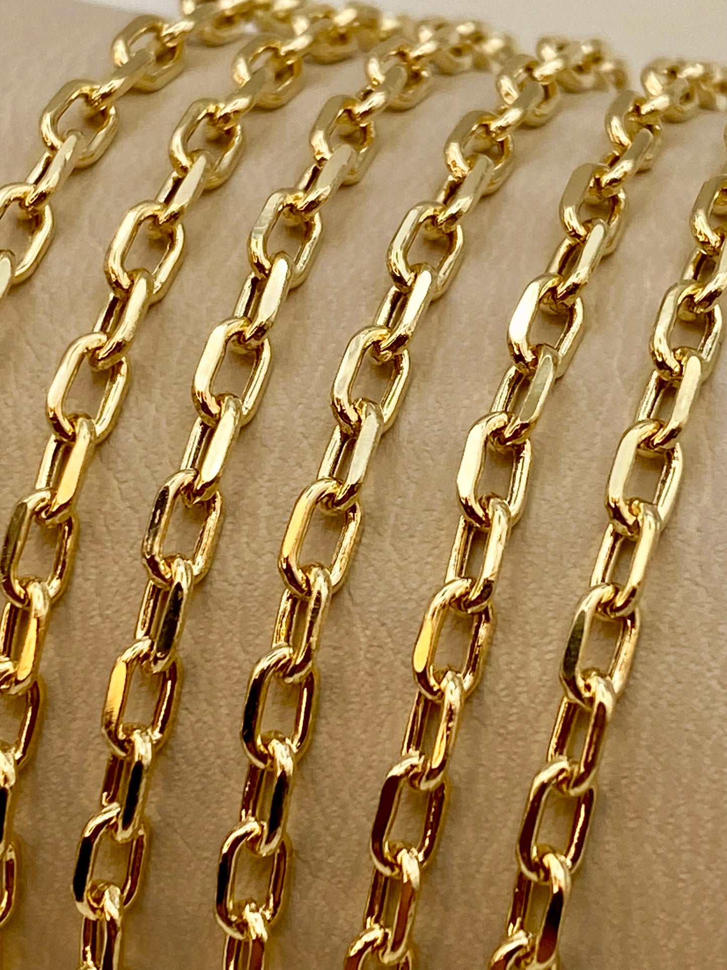 Chaîne câble en or 14 carats, chaîne câble en or, chaîne tendance, or véritable 14 carats, pour lui, pour elle, cadeau d'anniversaire, chaîne unique, cadeau d'anniversaire.