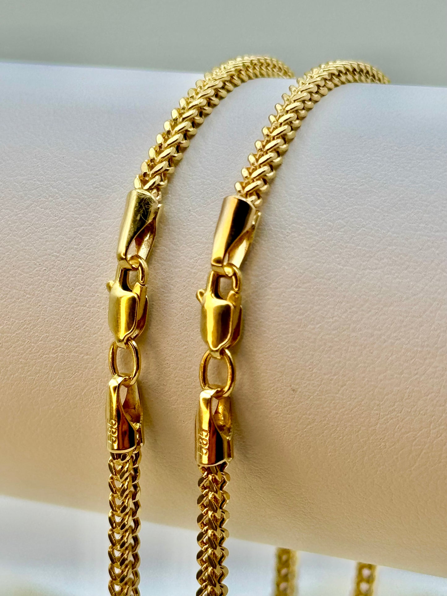 14k Solid Gold Franco chain, Gold Franco chain, 14k trending Gold chain,14k real Gold, for Him ,for her ,Birthday gift , Unique chain.