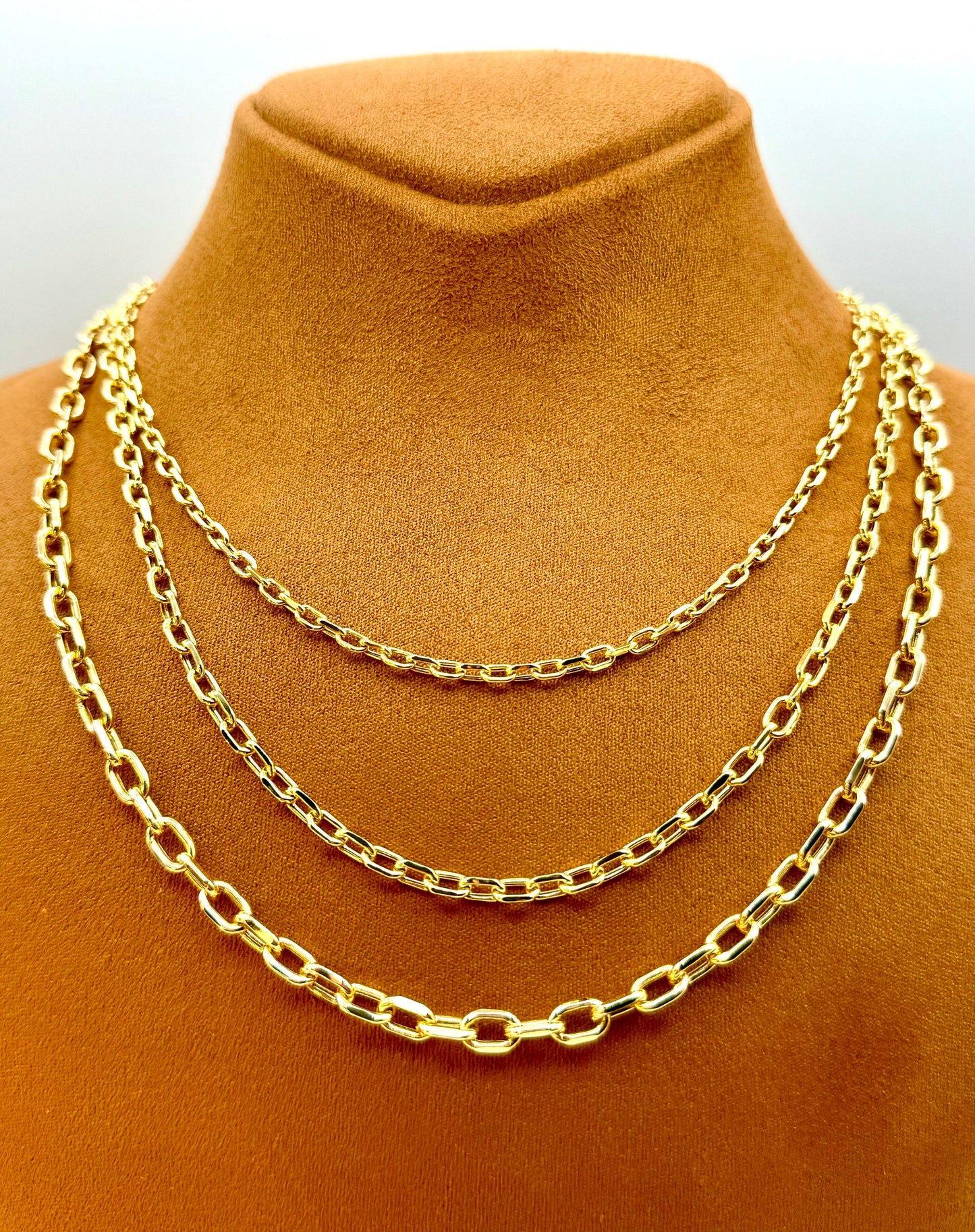 14k Real Gold Cable chain, Gold Cable chain, trending  chain,14k real Gold, for Him ,for her ,Birthday gift, Unique chain, Anniversary gift.